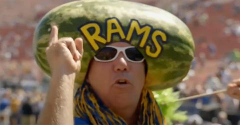 Los Angeles Rams Melonhead