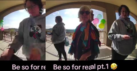 Woman Tries Using Her Own Keys to Open Locked Boutique Doors