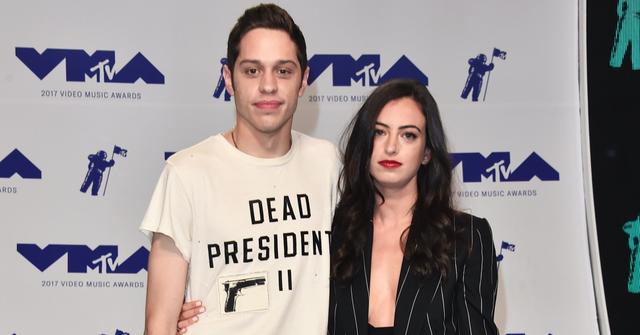 Pete Davidson and Cazzie David