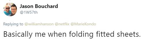 marie kondo tweet