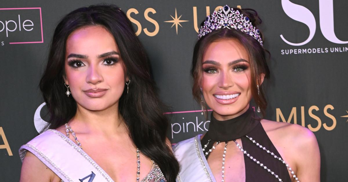 Miss Teen USA 2023, UmaSofia Srivastava and Miss USA 2023, Noelia Voigt, in 2024