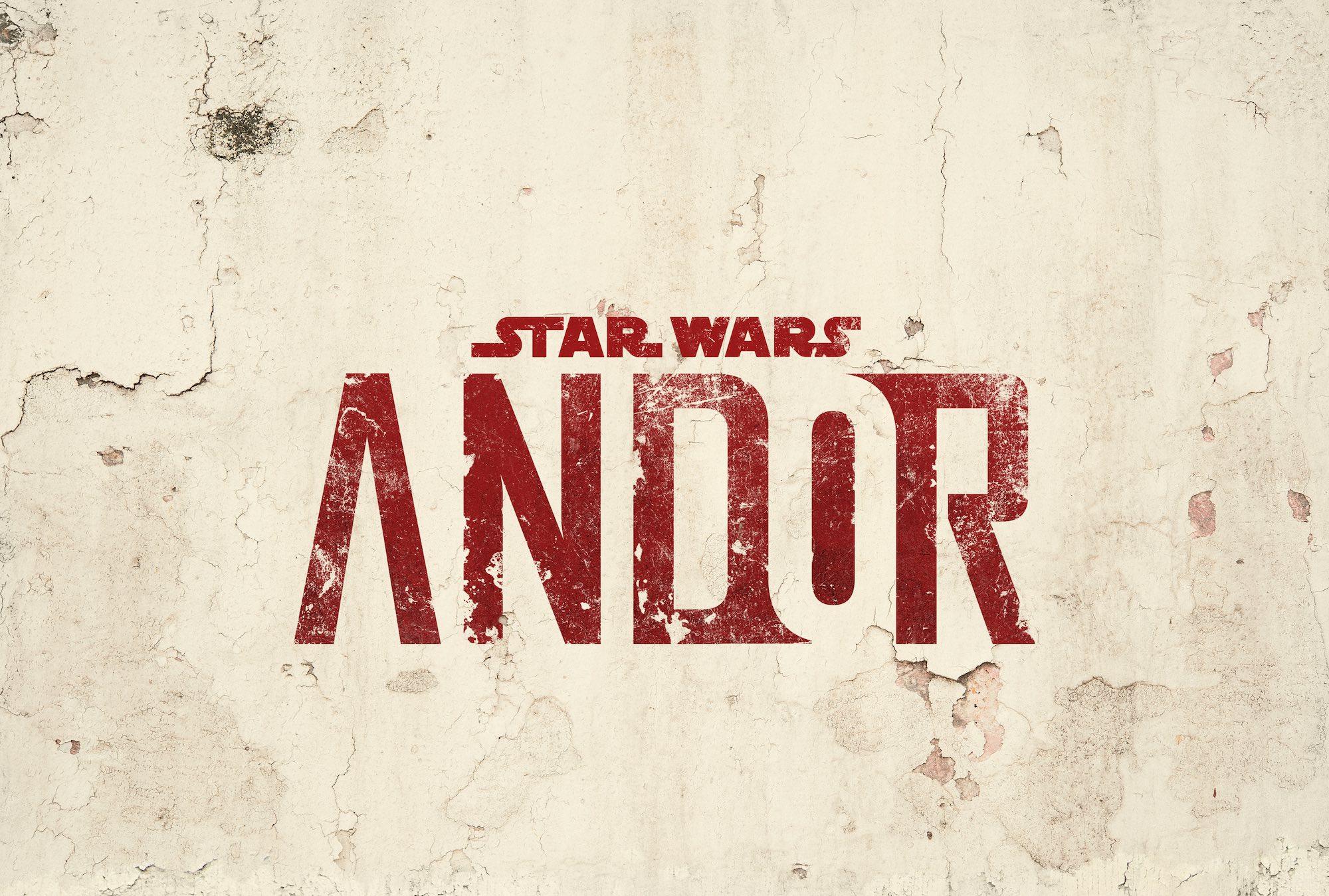 'Andor' official logo for Disney Plus.