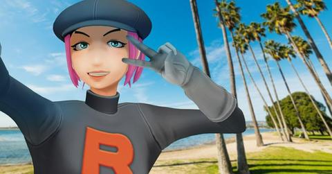 A Pokémon GO Grunt in Team Rocket.