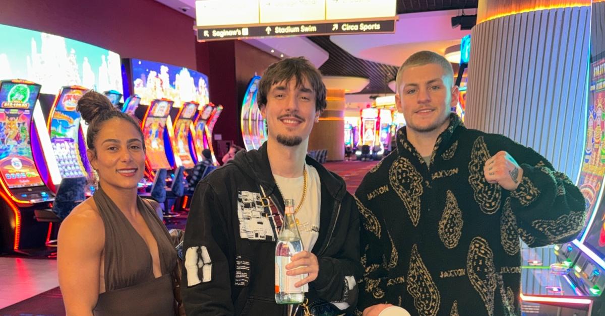 Bryce Hall Spotted With Zuffa Boxer Callum Walsh in Downtown Las Vegas