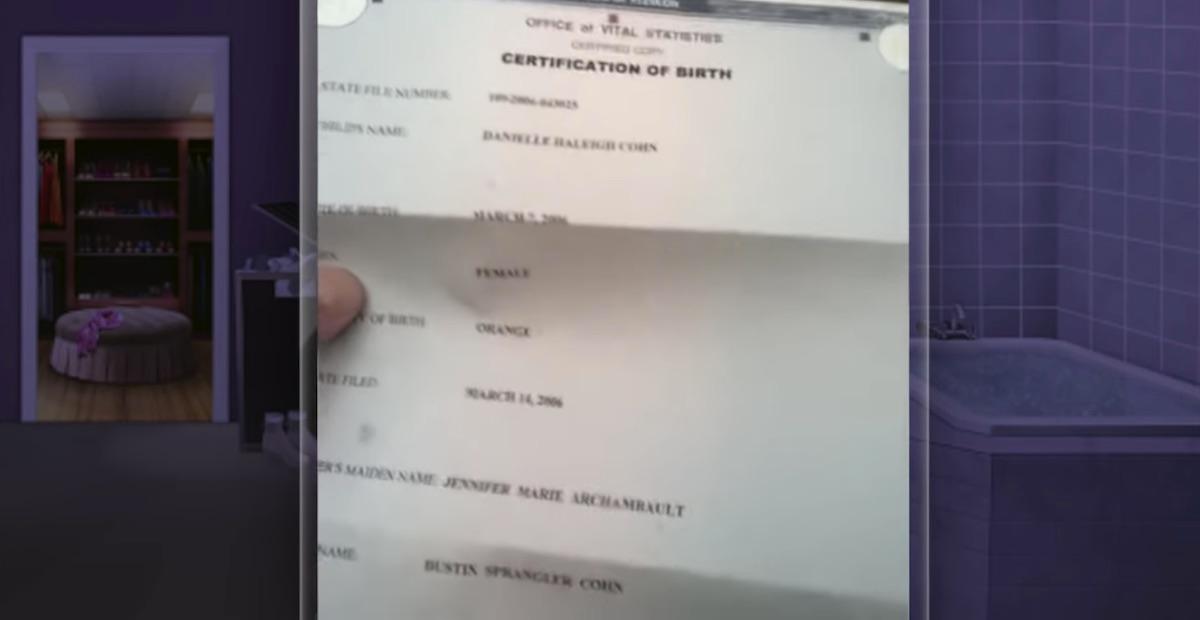 Danielle Cohn s Dad Shows Fans Her Birth Certificate and She s Not