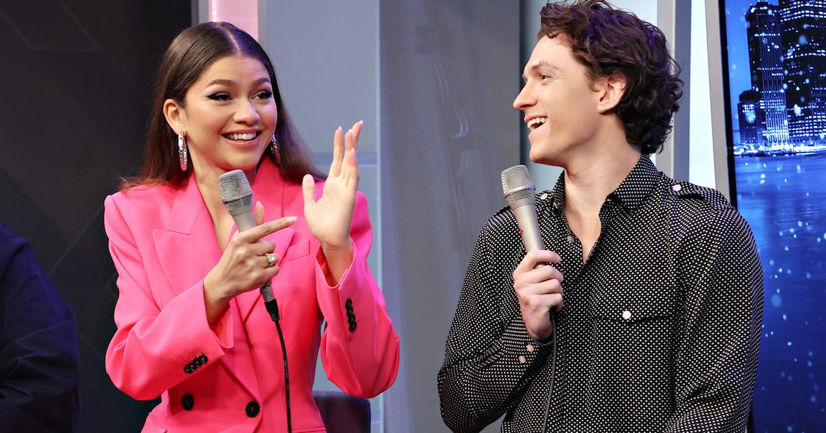 Zendaya and Tom Holland 