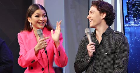 Zendaya and Tom Holland