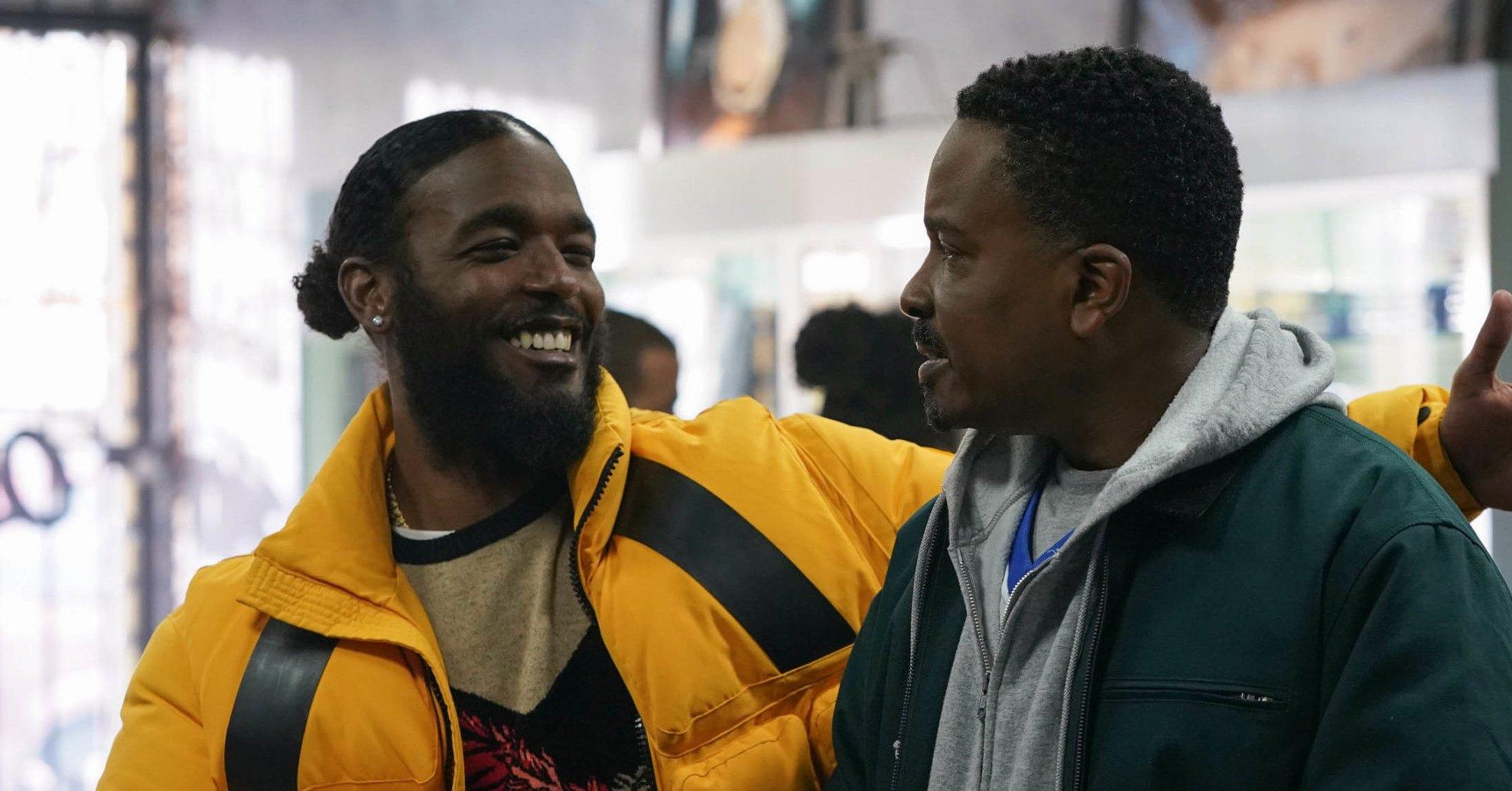 Luke James and Jason Weaver on 'The Chi'