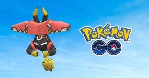 Tapu Bulu next to the Pokémon GO logo.