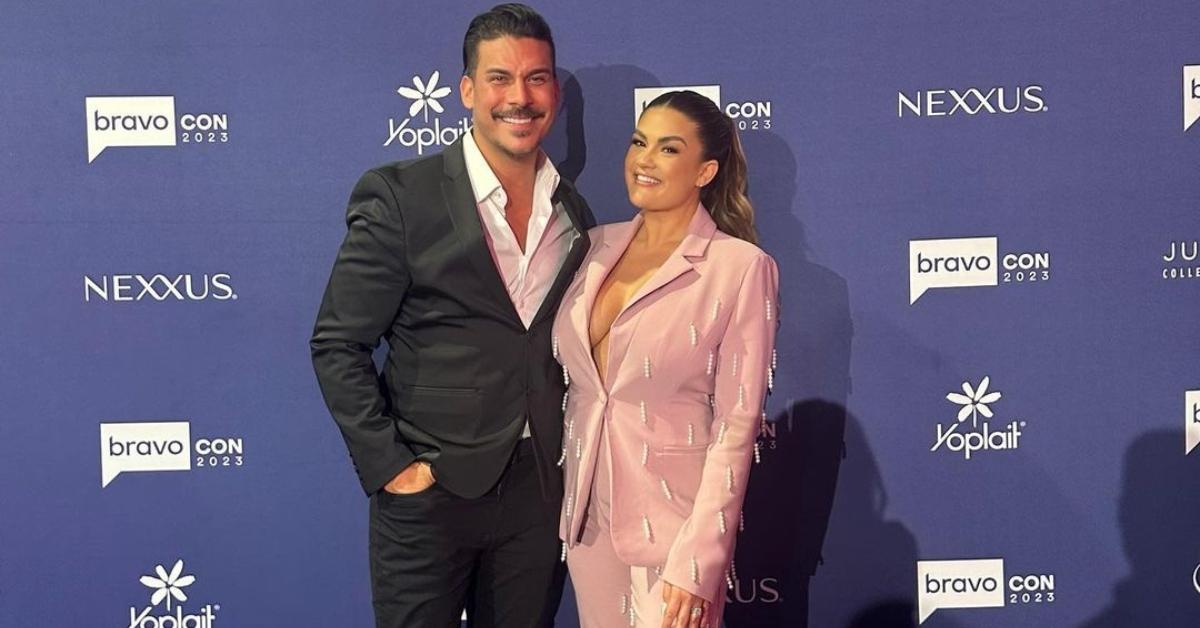 Jax Taylor and Brittany Cartwright at a BravoCon event