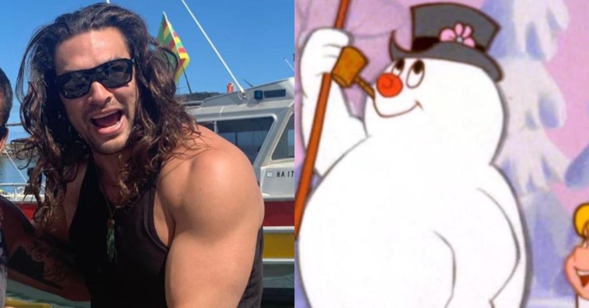 jason momoa frosty the snowman