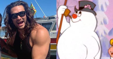 jason momoa frosty the snowman
