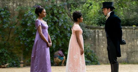 Kate, Edwina, and Anthony in 'Bridgerton' Season 2