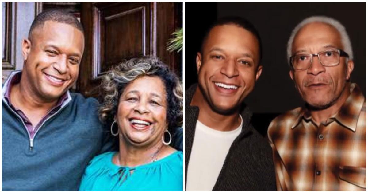 (l-r): Craig Melvin, Betty Jo Melvin, and Lawrence Melvin