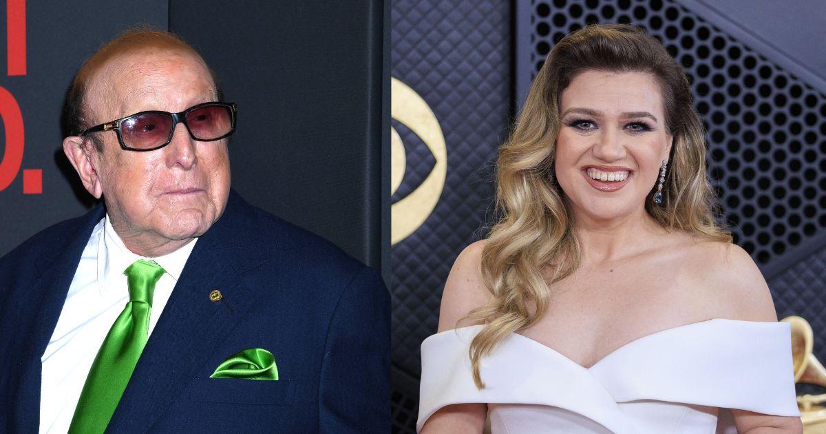 Clive Davis and Kelly Clarkson