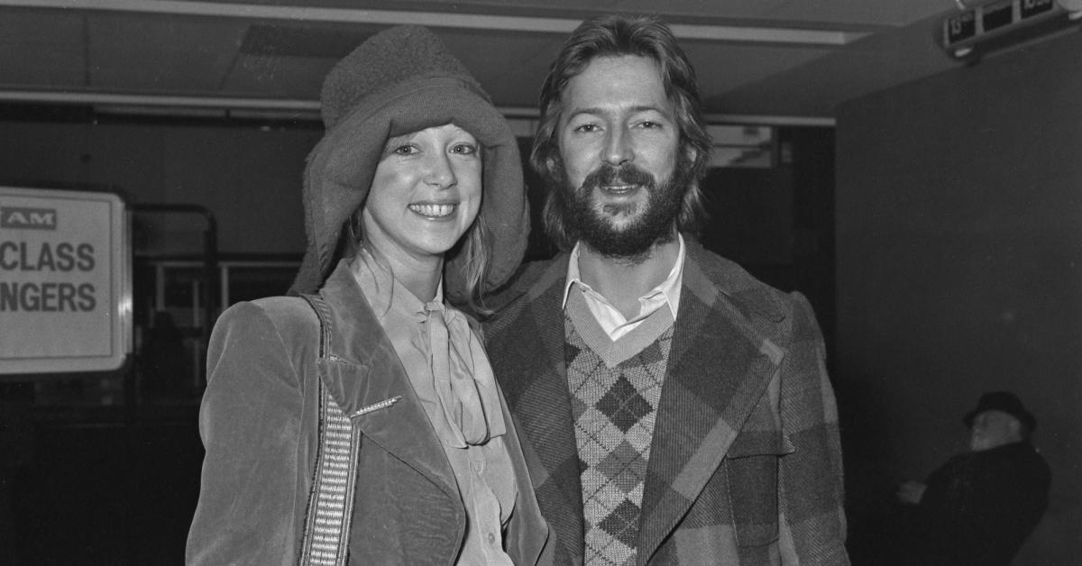 Pattie Boyd and Eric Clapton