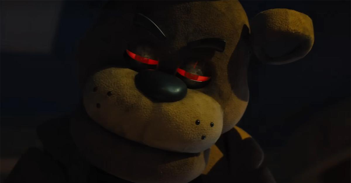 Golden Freddy And Abby FnAF Movie Scene