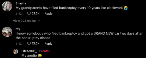 Rich People File for Bankruptcy, TikToker Explains