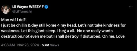 Lil Wayne's Response to Kendrick Lamar Hints at New Rap Beef