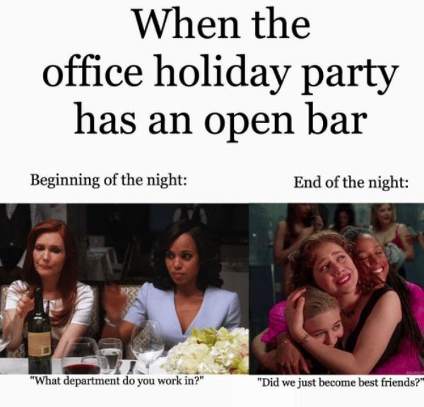 office holiday party