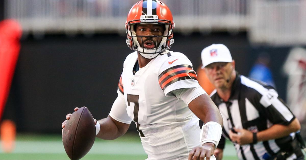 The Cleveland Browns vs the Atlanta Falcons in 2022.