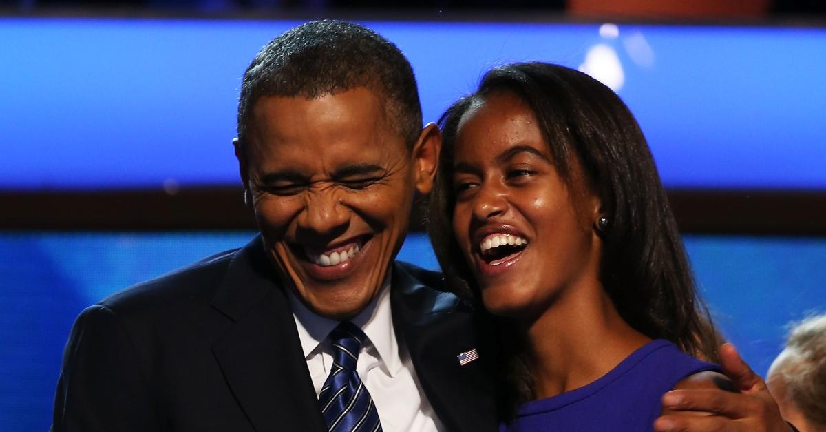 President Barack Obama, Malia Obama