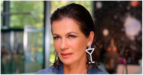 Julia Lemigova in an 'RHOM' confessional