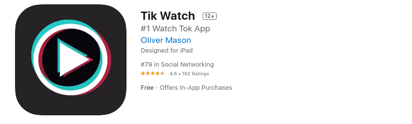 Tik Watch on the App Store