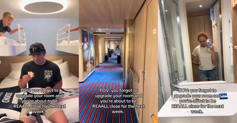 Instant Regret: Mom Forgets to Upgrade Cruise Room for Family Trip