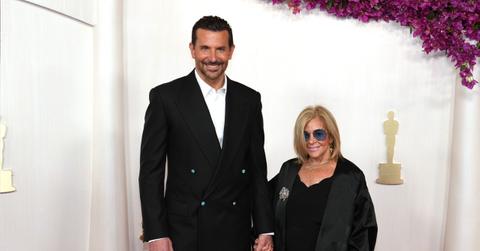 Bradley Cooper and his mom, Gloria Campano, at the Oscars on March 10, 2024