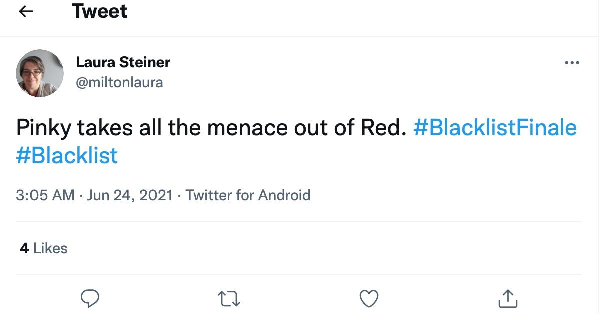 A tweet about Red's unusual nickname