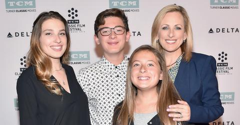 (L-R) Sara Rose Grandalski, Tyler Grandalski, Isabelle Jane Grandalski and actress Marlee Matlin