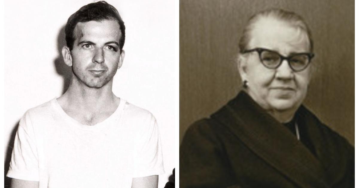 (L-R): Lee Harvey Oswald; Marguerite Oswald