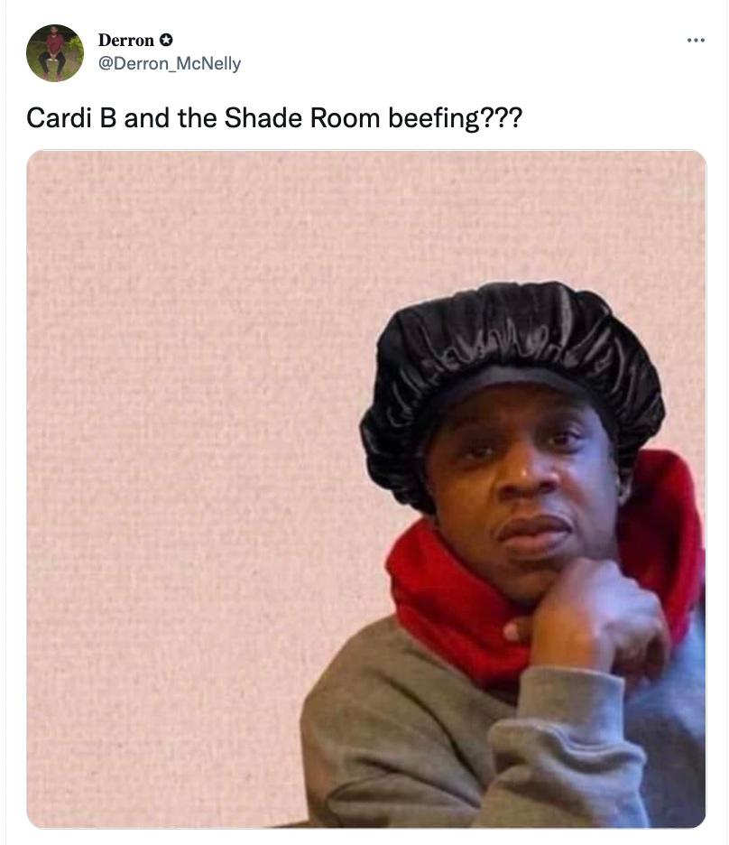 Cardi B Shade room twitter drama