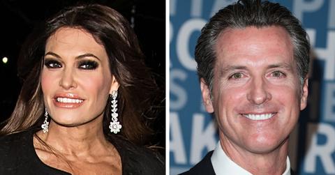 Kimberly Guilfoyle and Gavin Newsom