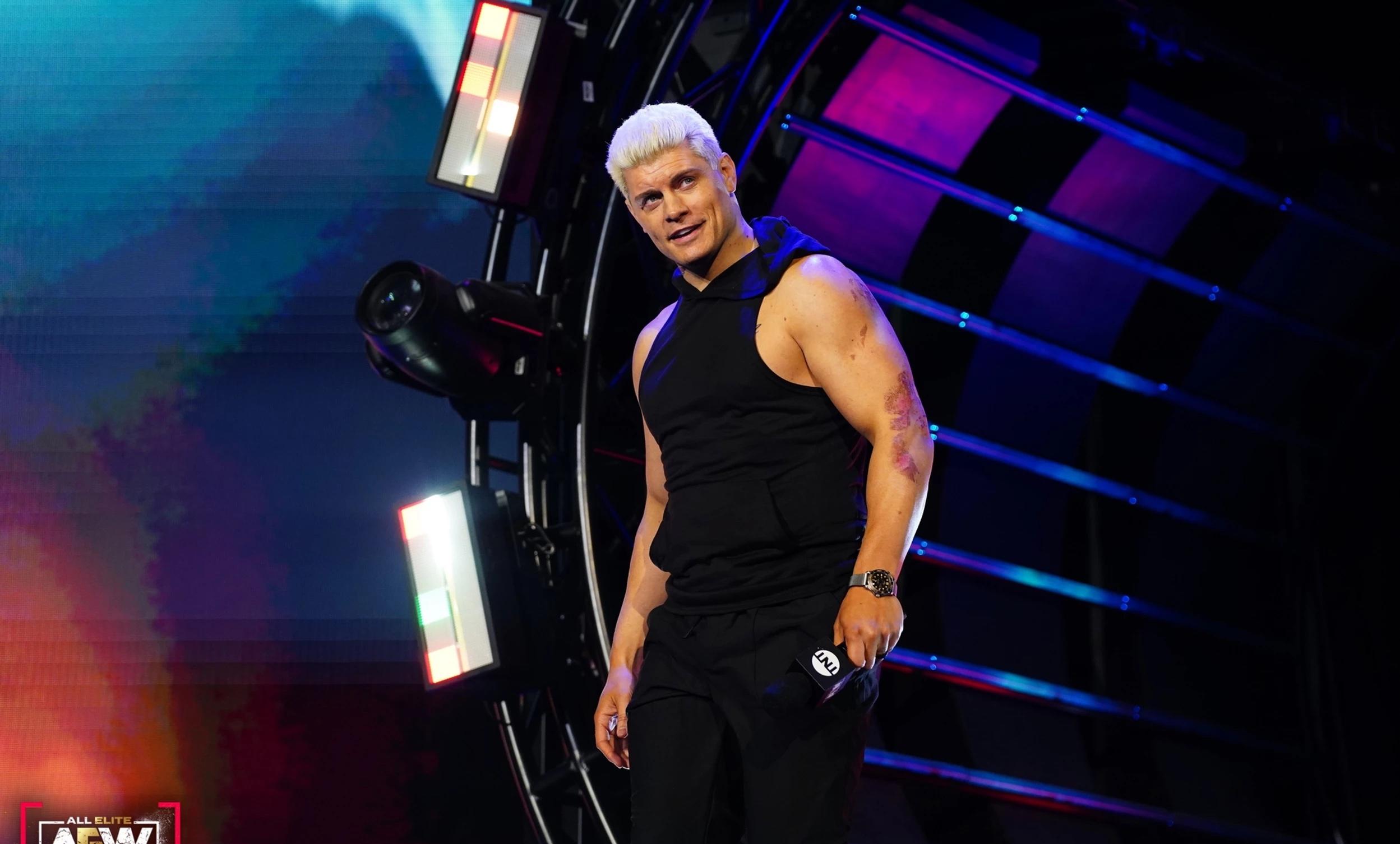 Cody Rhodes on 'AEW Dynamite' on Dec. 8, 2021.