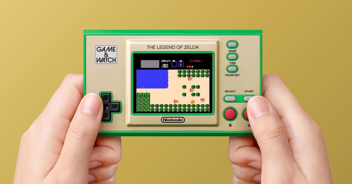 Nintendo Released a 'Zelda' Game and Watch Handheld Device