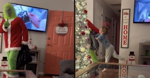 The Grinch prank on TikTok