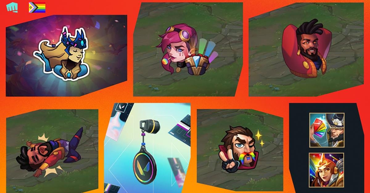 Riot Games Pride items