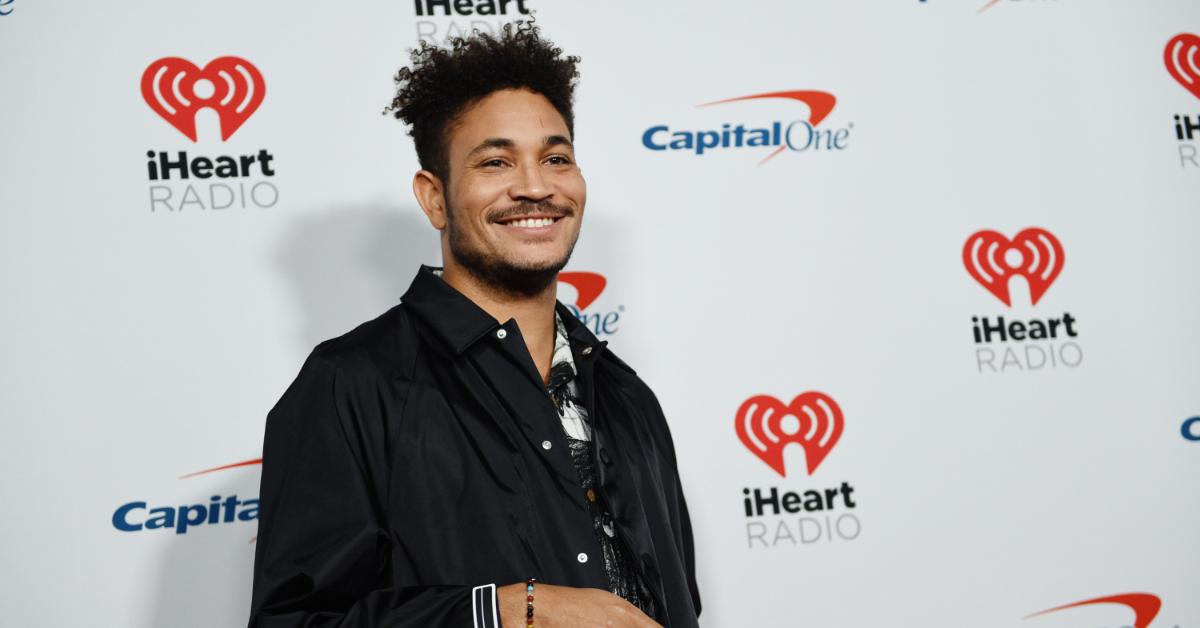 Singer Bryce Vine attending an event.