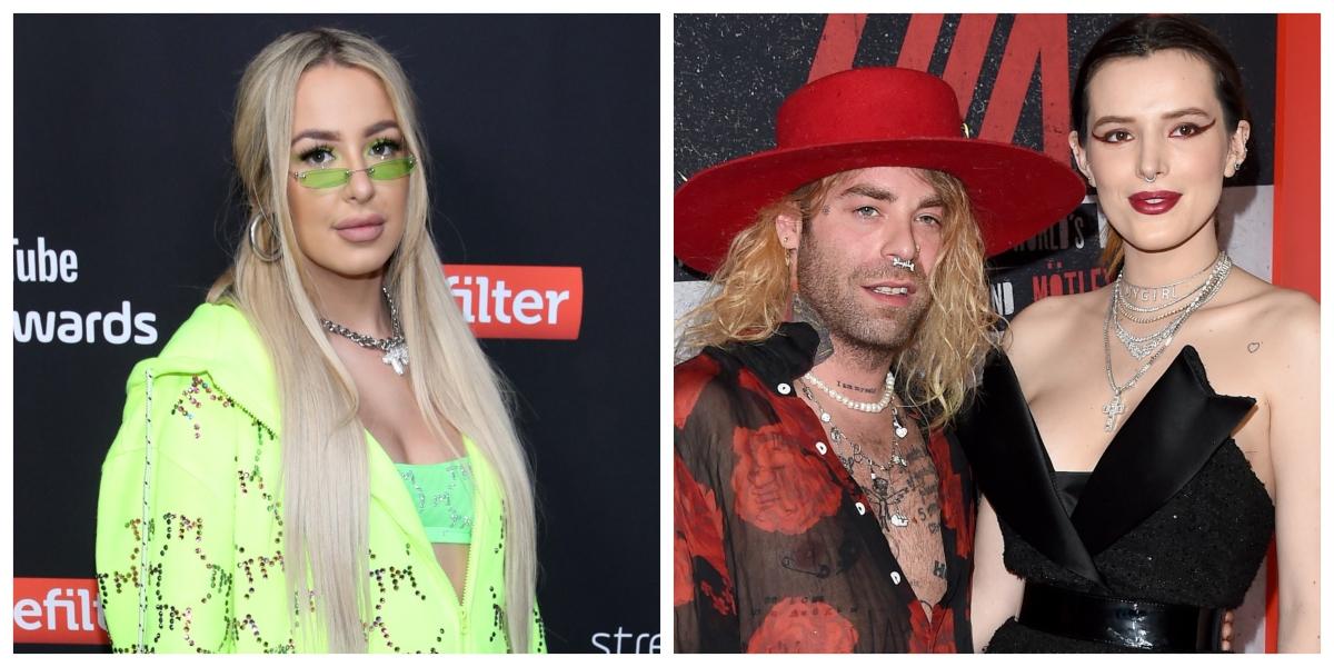 tana mongeau, mod sun, and bella thorne