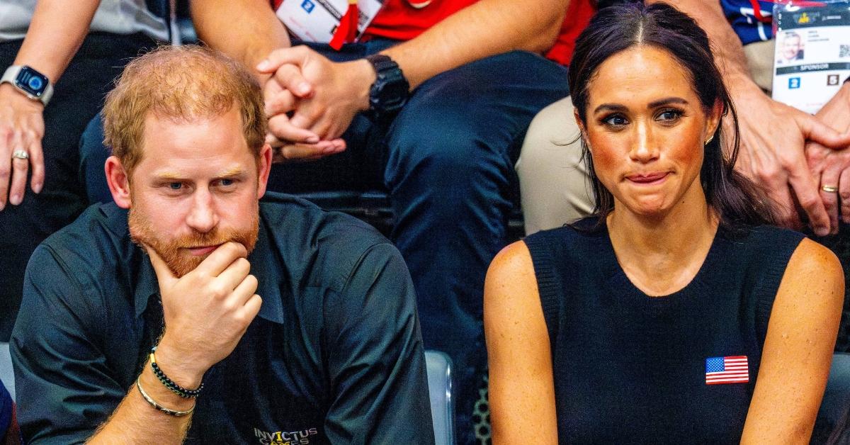 Prince Harry and Meghan Markle at the Invictus Games 2023