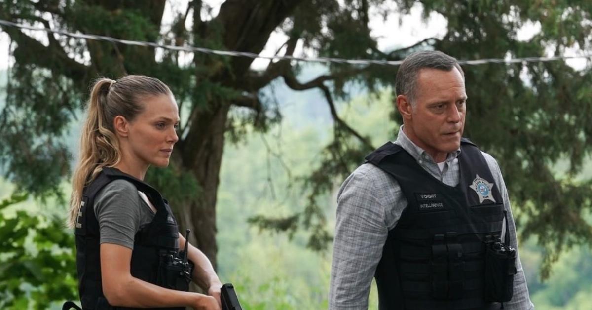 Tracy Spiridakos as Hailey Upton and Jason Beghe as Hank Voight in 'Chicago P.D.'