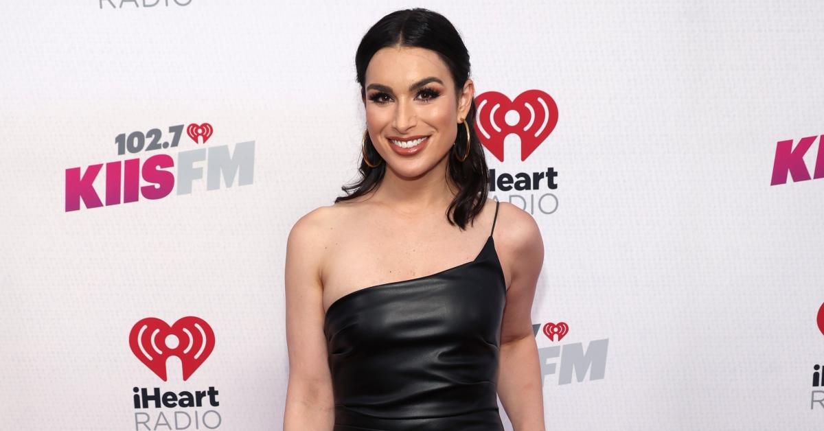 Ashley Iaconetti attends the 2022 iHeartRadio Wango Tango at Dignity Health Sports Park.