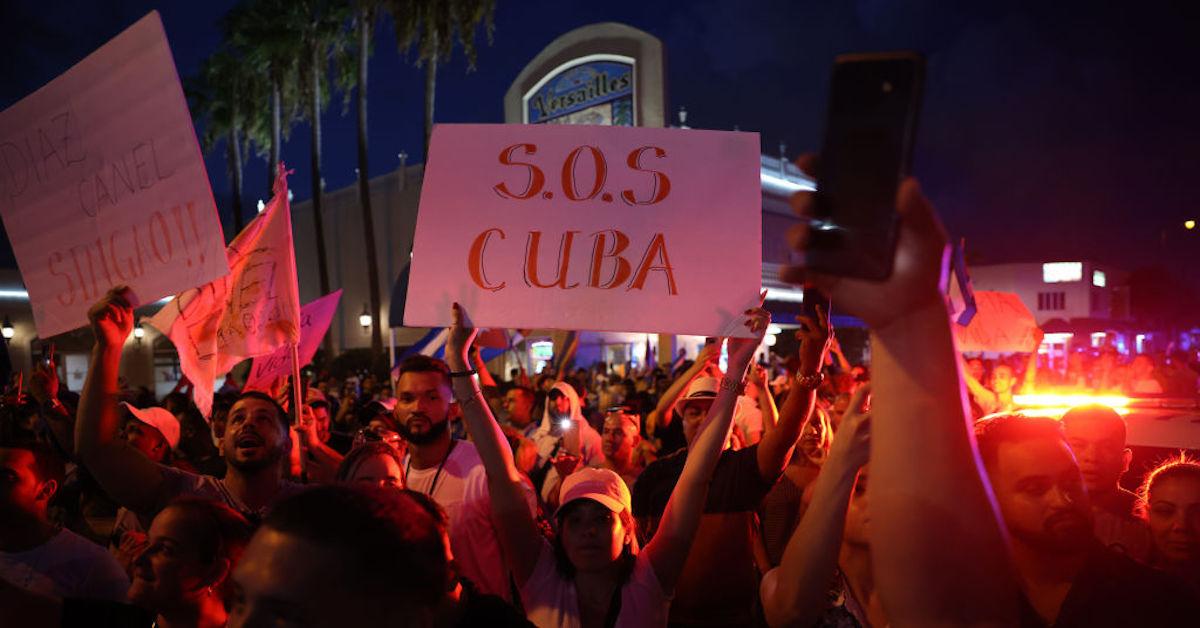 Cubans protest against food shortages and rising prices