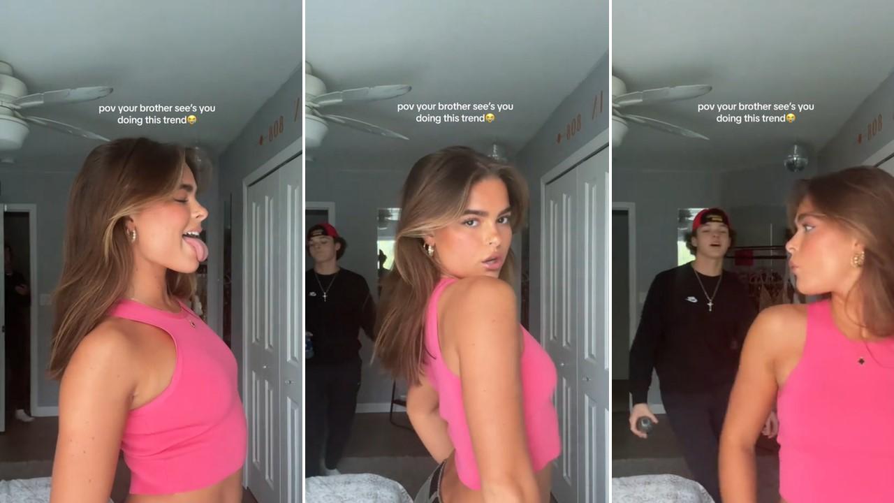 "Sticking Out Your Tongue for the Picture" TikTok Trend Details