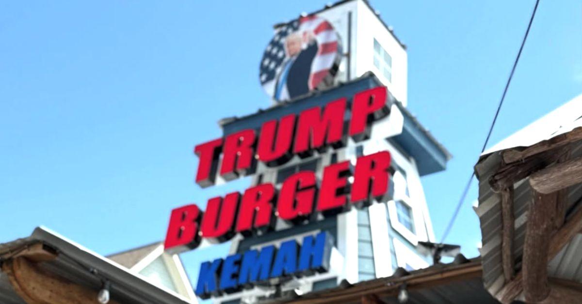 The Trump Burger location in Kemah. 