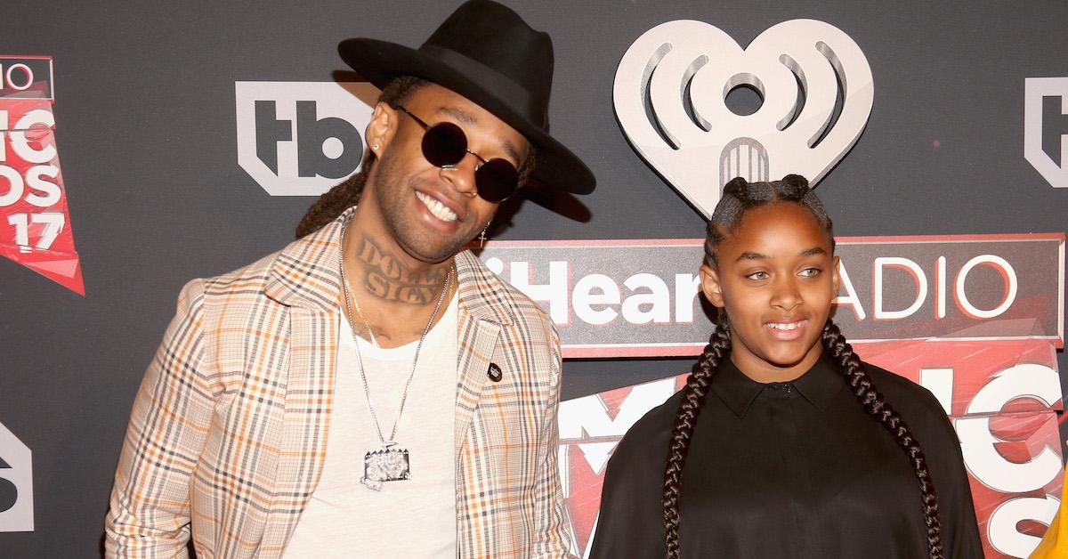 Ty Dolla $ign and Jailynn Griffin at iHeartRadio Music Awards at The Forum on March 5, 2017