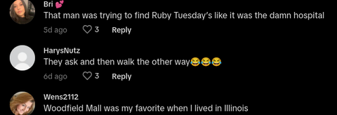 TikTok’s in Awe of “Goat” Mall Directory Woman in 1991