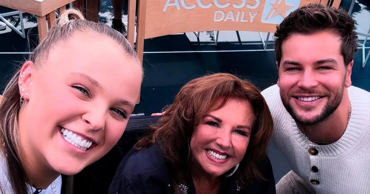 (l-r): JoJo Siwa, Abby Lee Miller, and Chris Hughes